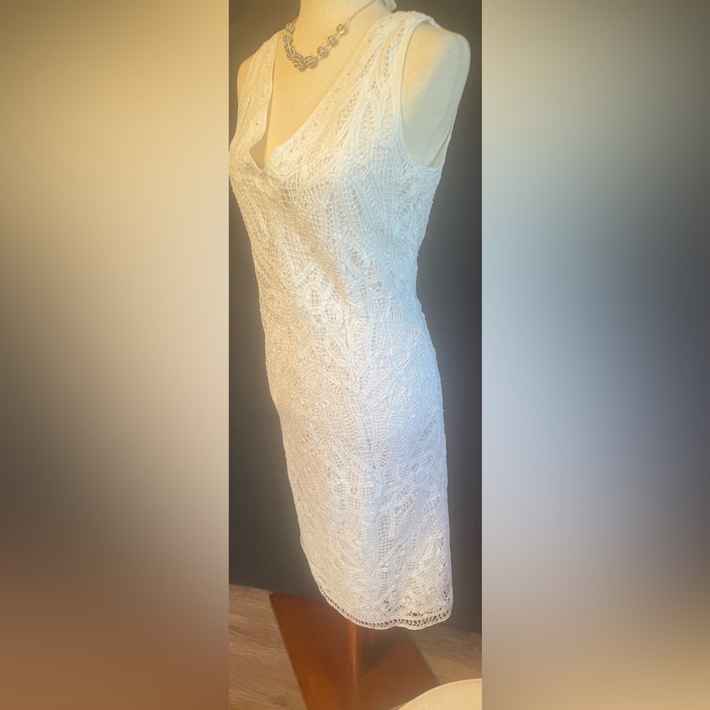 Gianfranco Ferre Vintage Macrame Dress - Picture 4 of 9